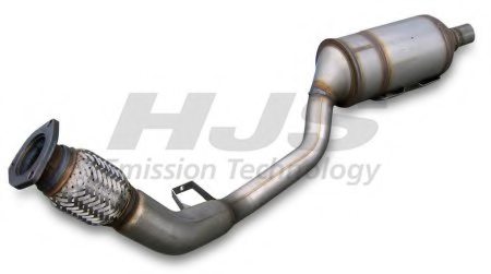HJS 93 11 2002 Retrofit Kit, catalyst/soot particulate filter (combi-system